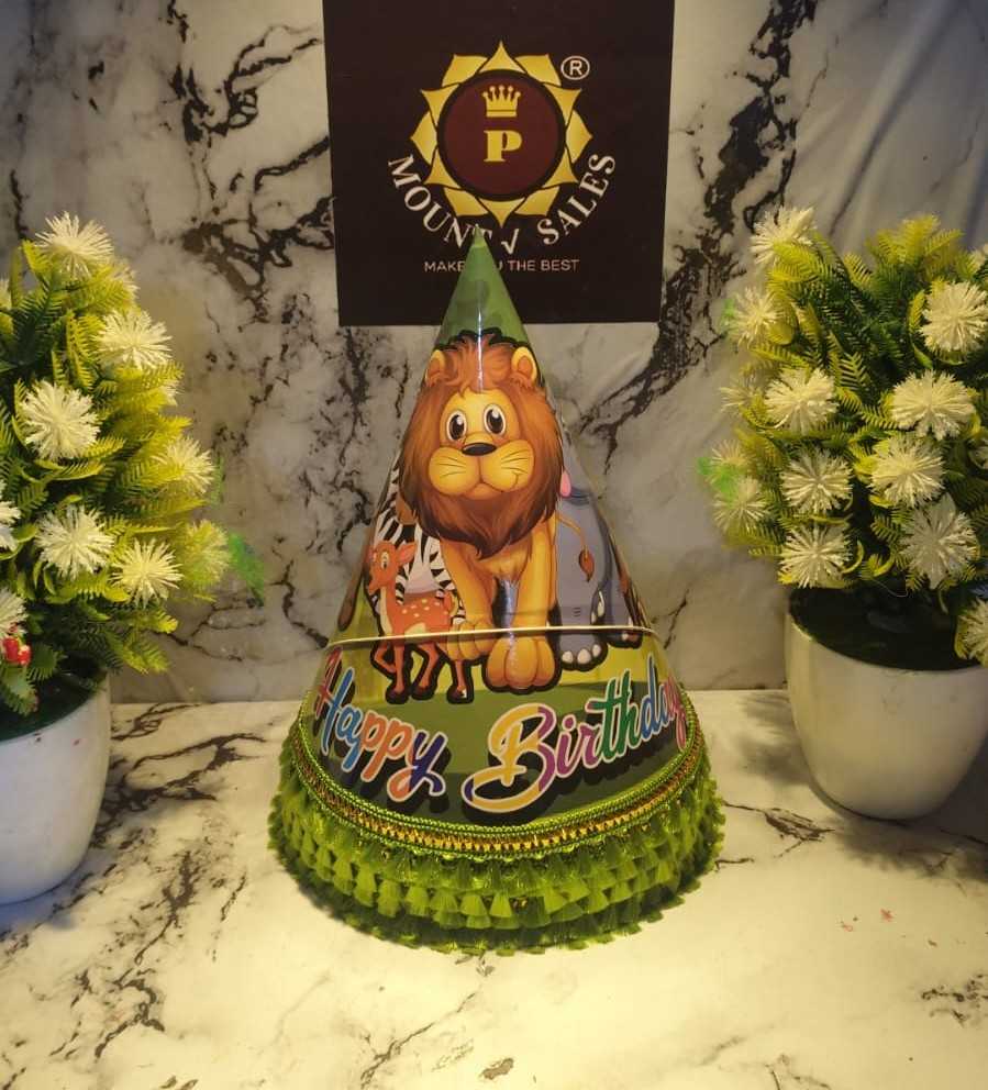 Happy Birthday Cap -HBC0-(Medium)